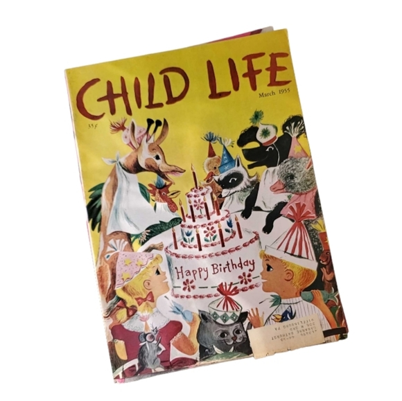 Vintage Child Life Childrens Activity Book  Workbooks March 1953 to 1981 - Picture 10 of 16